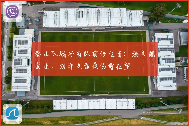 泰山队战河南队前传佳音:谢文能复出,刘洋克雷桑伤愈在望